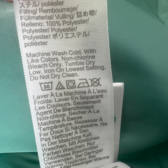 J. Crew Lightweight Quilted Heart Jacket in Adventurine size S - Picture 10 of 11